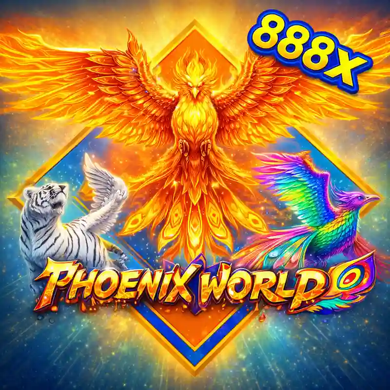 Mundo ng Phoenix slot game interface sa bw77 online casino
